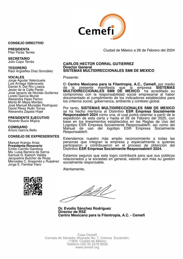 Certificado de Conformidad